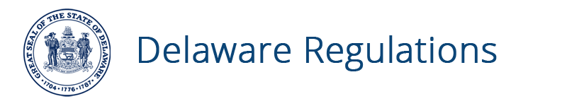 Delaware Regulations